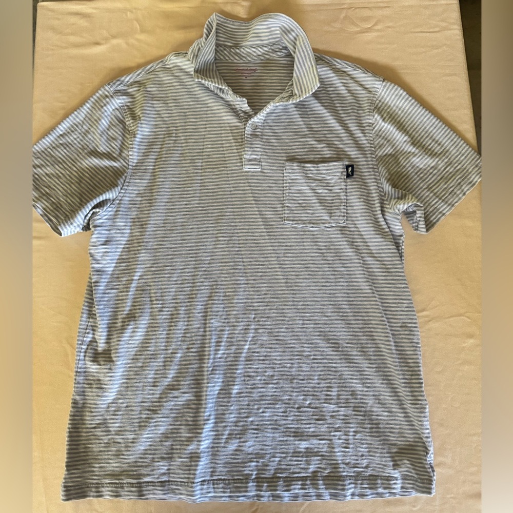 Vineyard Vines Striped Polo Shirt